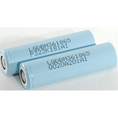 Акумулятор LG 18650 Li-Ion 3450 mAh Cyan