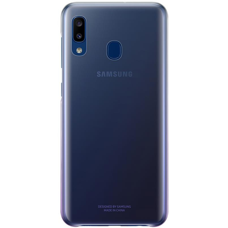 Чохол-накладка Samsung Gradation Cover для Samsung Galaxy A20 SM-A205 Violet (EF-AA205CVEGRU)