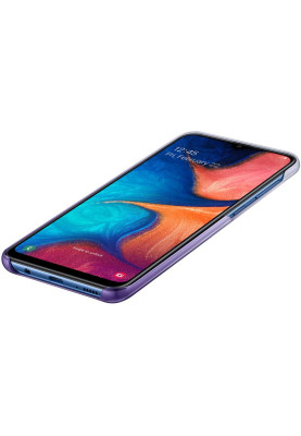 Чохол-накладка Samsung Gradation Cover для Samsung Galaxy A20 SM-A205 Violet (EF-AA205CVEGRU)