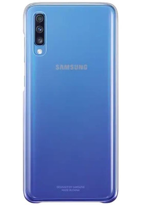 Чохол-накладка Samsung Gradation Cover для Samsung Galaxy A70 SM-A705 Violet (EF-AA705CVEGRU)