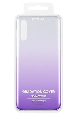 Чохол-накладка Samsung Gradation Cover для Samsung Galaxy A70 SM-A705 Violet (EF-AA705CVEGRU)
