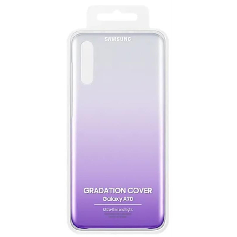 Чохол-накладка Samsung Gradation Cover для Samsung Galaxy A70 SM-A705 Violet (EF-AA705CVEGRU)