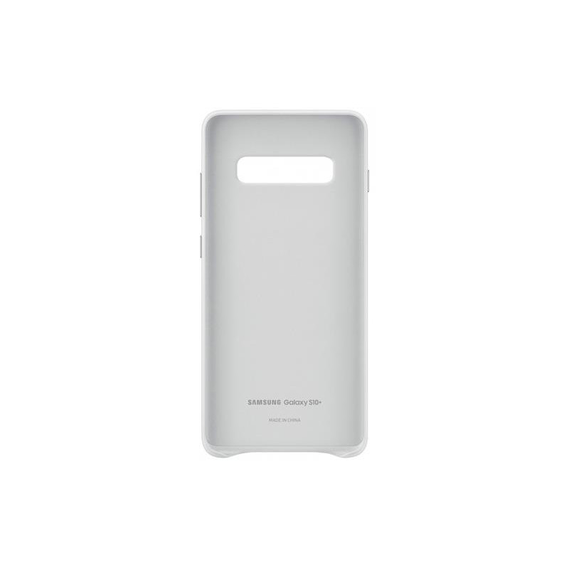 Чохол-накладка Samsung Leather Cover для Samsung Galaxy S10+ SM-G975 White (EF-VG975LWEGRU)