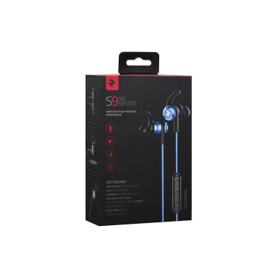 Bluetooth-гарнітура 2E S9 WiSport In Ear Waterproof Blue (2E-IES9WBL)
