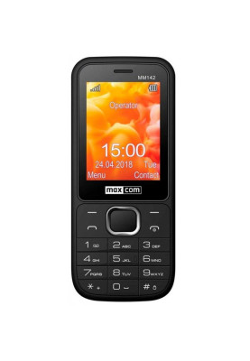 Мобiльний телефон Maxcom MM142 Dual Sim Black