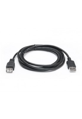 Кабель REAL-EL Pro USB - USB V 2.0 (M/F), 3 м, чорний (EL123500029)