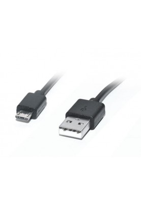 Кабель REAL-EL Pro USB - micro USB V 2.0 (M/M), 0.6 м, чорний (EL123500021)