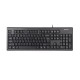 Клавiатура A4tech KRS-83 Ukr Black PS/2