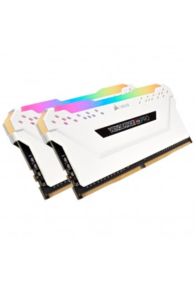 Модуль пам`ятi DDR4 2x8GB/3200 Corsair Vengeance RGB Pro White (CMW16GX4M2C3200C16W)