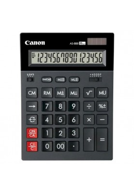 Калькулятор Canon AS-888 II Black (2657C001)