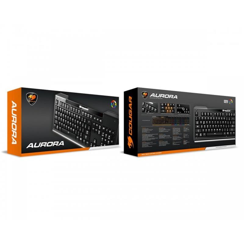 Клавиатура Cougar Aurora Black USB