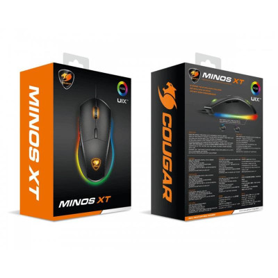 Мишка Cougar Minos XT Black