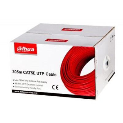 Кабель вита пара Dahua PFM920I-5EUN UTP 5е (305м)