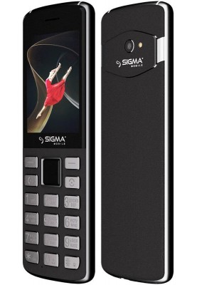 Мобiльний телефон Sigma mobile X-style 24 Onyx Dual Sim Grey