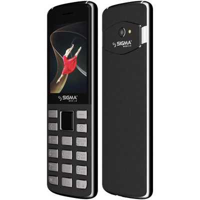 Мобiльний телефон Sigma mobile X-style 24 Onyx Dual Sim Grey