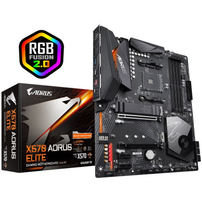 Материнська плата Gigabyte X570 Aorus Elite Socket AM4 Refurbished