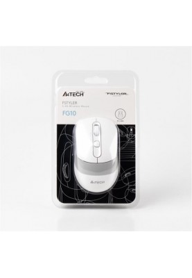 Миша бездротова A4Tech FG10 White USB