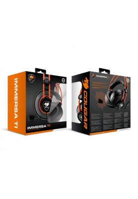 Гарнітура Cougar Immersa Ti Black/Orange