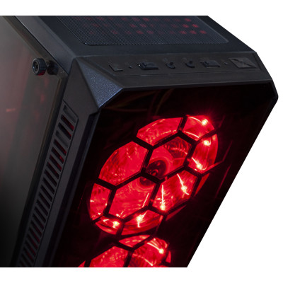 Корпус Frime Fusion Red led USB 3.0 без БЖ (Fusion-U3-315RLF-WP)