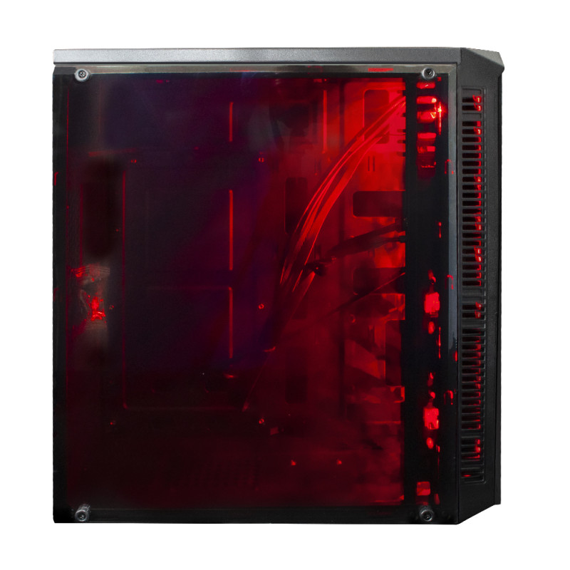 Корпус Frime Fusion Red led USB 3.0 без БП (Fusion-U3-315RLF-WP)