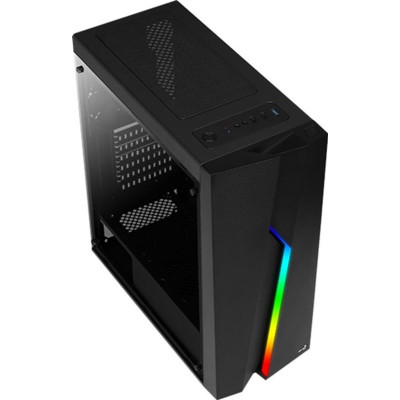 Корпус AeroCool Bolt RGB (Bolt-A-BK-v1) Black без БЖ