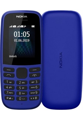 Мобільний телефон Nokia 105 2019 Single Sim Blue