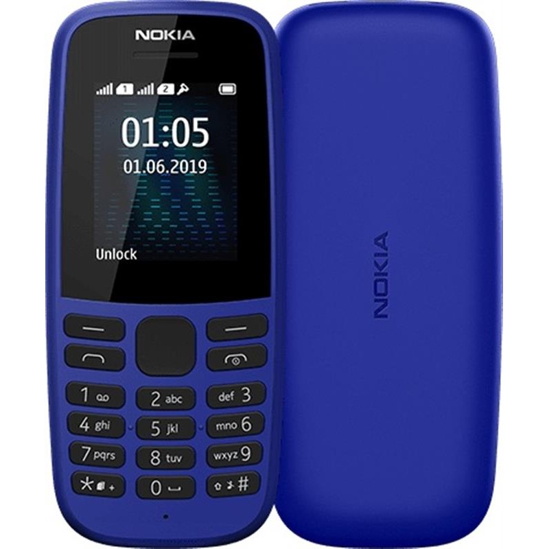 Мобільний телефон Nokia 105 2019 Single Sim Blue