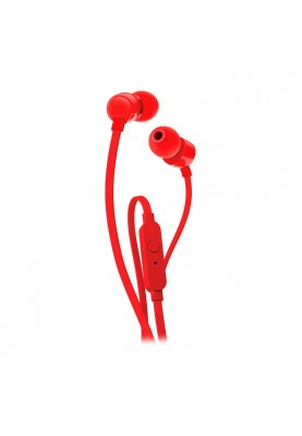 Гарнітура JBL T110 Red (JBLT110RED)