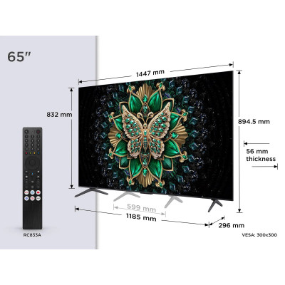 Телевiзор TCL 65C61K Телевiзор TCL 65C61K