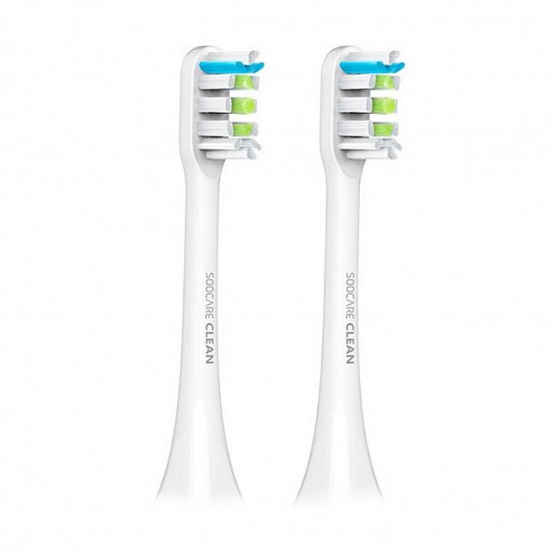 Насадка для зубної електрощітки Xiaomi Soocas General Toothbrush Head White 2шт (BH01W)