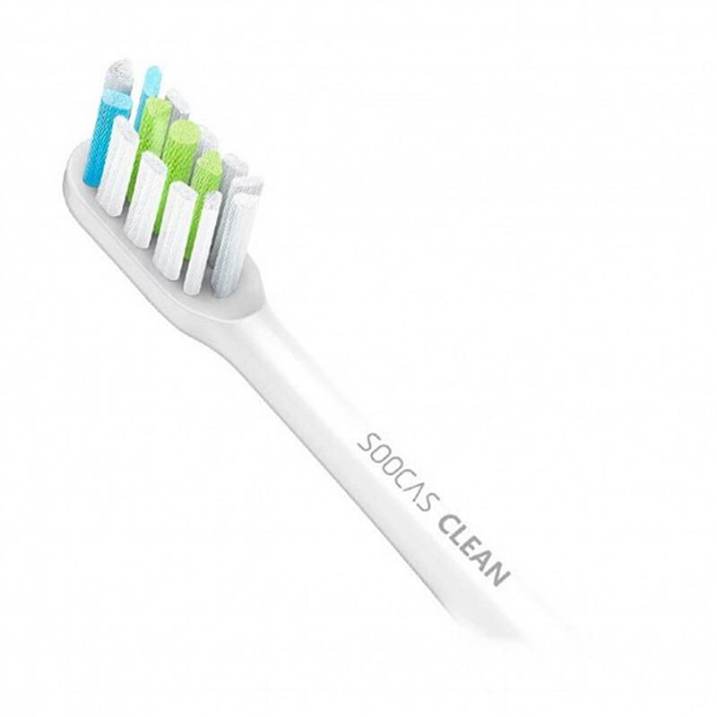 Насадка для зубної електрощітки Xiaomi Soocas General Toothbrush Head White 2шт (BH01W)