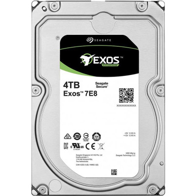 Накопичувач HDD 3.5" SATA 4.0TB Seagate Exos 7E8 7200rpm 256MB (ST4000NM002A)