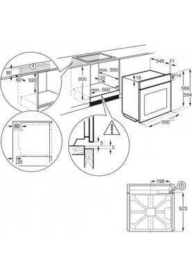 Духова шафа Electrolux OEF3H70TX