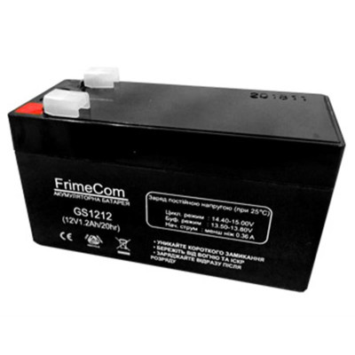 Акумуляторна батарея FrimeCom 12V 1.2AH (GS1212) AGM