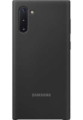 Чохол-накладка Samsung Silicone Cover для Samsung Galaxy Note 10 SM-N970 Black (EF-PN970TBEGRU)