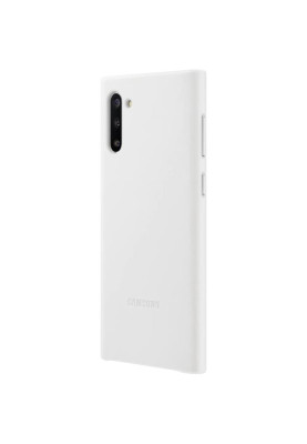 Чохол-накладка Samsung Leather Cover для Samsung Galaxy Note10 SM-N970 White (EF-VN970LWEGRU)