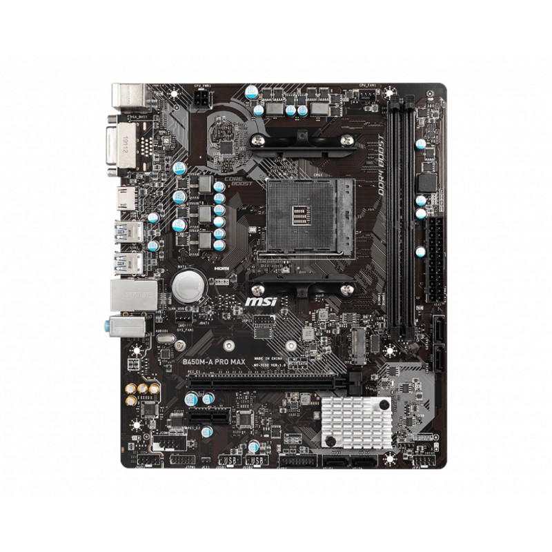 Материнська плата MSI B450M-A Pro Max Socket AM4