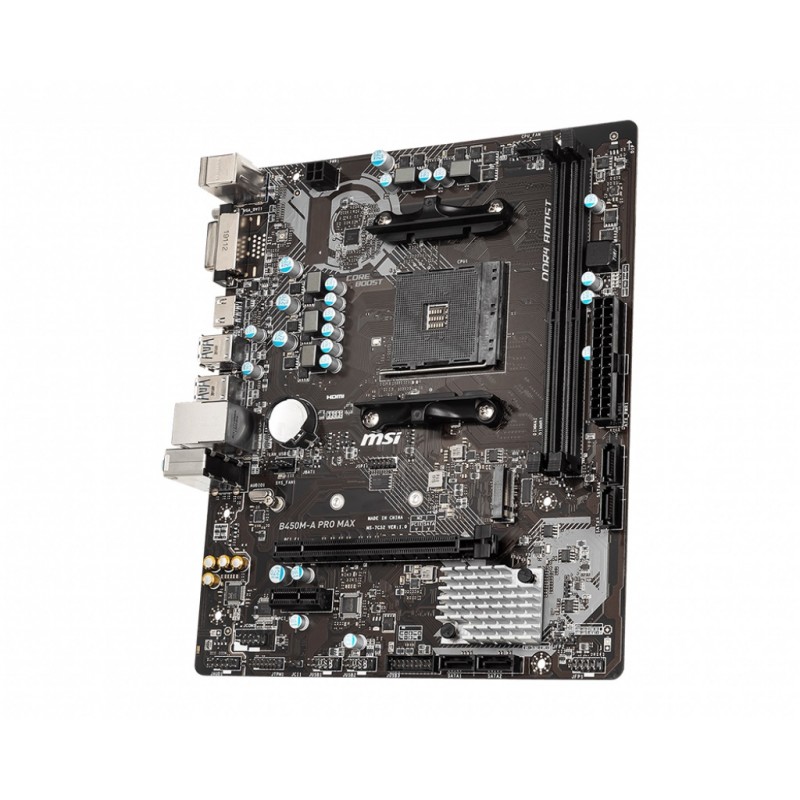 Материнська плата MSI B450M-A Pro Max Socket AM4