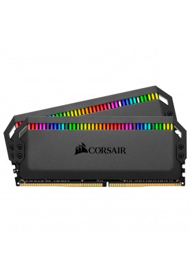 Модуль пам`ятi DDR4 2x16GB/3200 Corsair Dominator Platinum RGB Black (CMT32GX4M2C3200C16)