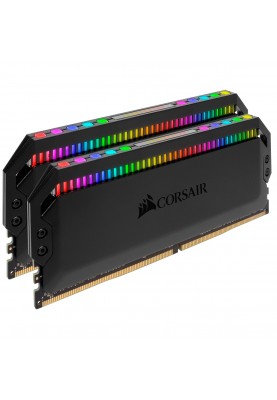 Модуль пам`ятi DDR4 2x8GB/3600 Corsair Dominator Platinum RGB Black (CMT16GX4M2K3600C16)