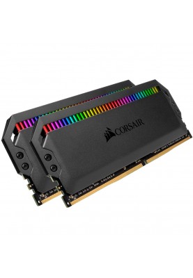 Модуль пам`ятi DDR4 2x8GB/3600 Corsair Dominator Platinum RGB Black (CMT16GX4M2K3600C16)