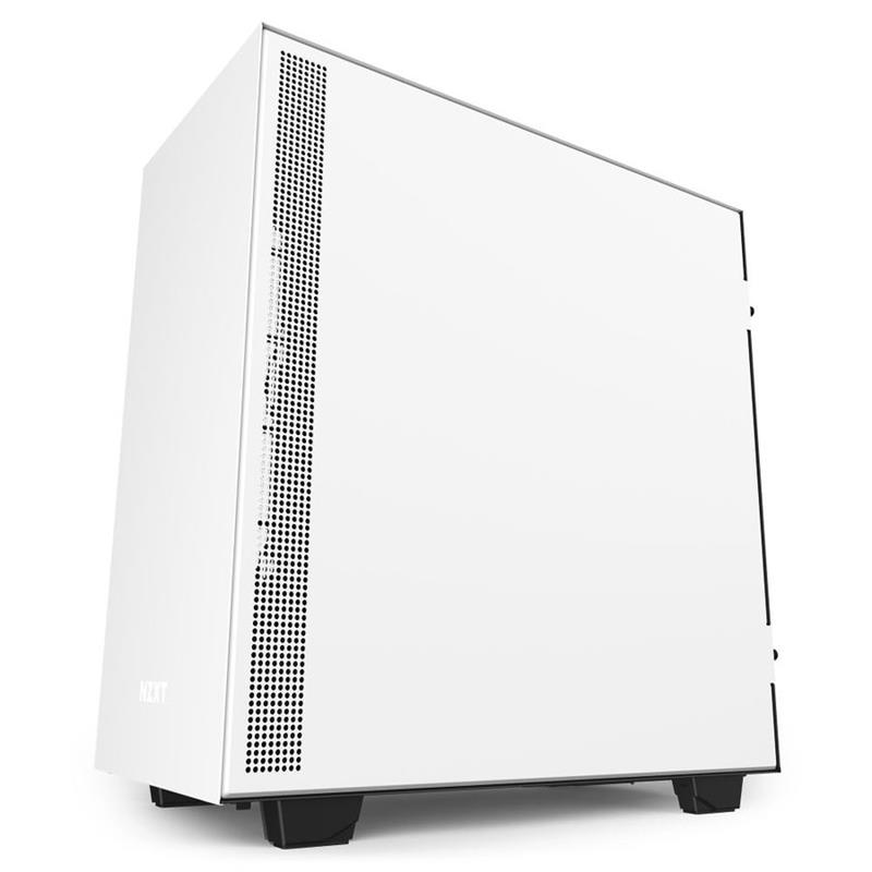 Корпус NZXT H510 Matte White-Black (CA-H510B-W1) без БП