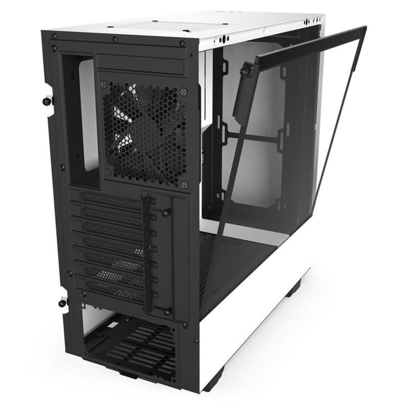 Корпус NZXT H510 Matte White-Black (CA-H510B-W1) без БП