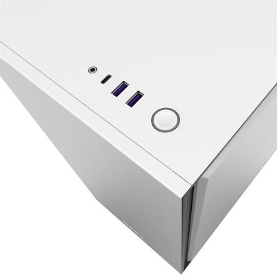 Корпус NZXT H710i Matte White-Black (CA-H710i-W1) без БЖ