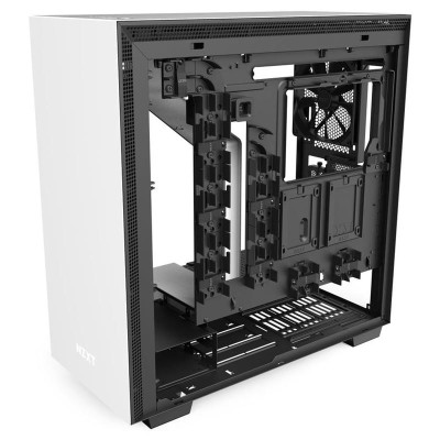 Корпус NZXT H710i Matte White-Black (CA-H710i-W1) без БЖ