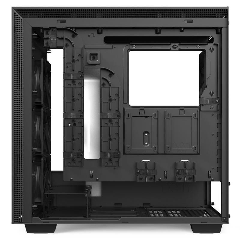 Корпус NZXT H710i Matte White-Black (CA-H710i-W1) без БП