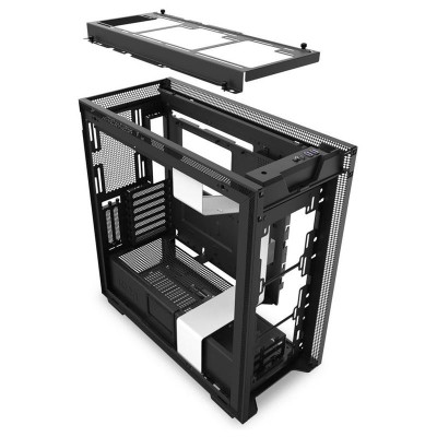 Корпус NZXT H710i Matte White-Black (CA-H710i-W1) без БЖ