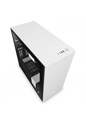 Корпус NZXT H710i Matte White-Black (CA-H710i-W1) без БЖ