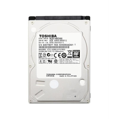 Накопичувач HDD 2.5" SATA  500GB Toshiba 5400rpm 8MB (MQ01ABD050) Ref
