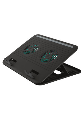 Охолоджувальна підставка для ноутбука Trust Cyclone Notebook Cooling Stand Black 16" (17866)